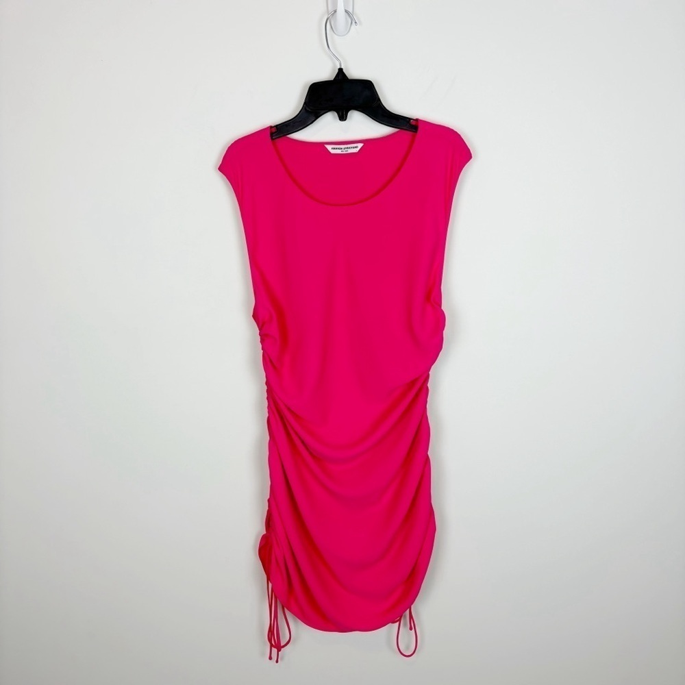 Amanda Uprichard Nessa Dress in Begonia Size L - Picture 2 of 9